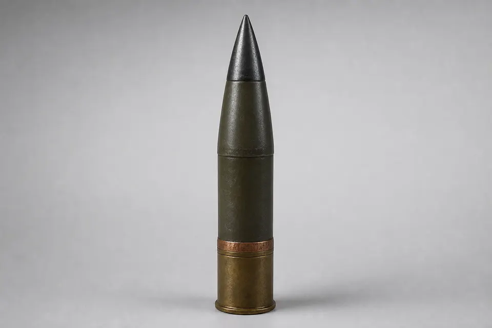 75mm 穿甲弹（坦克炮代表） · 正面