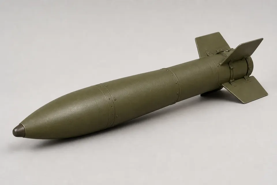 M-13 132mm 火箭弹 · 正面
