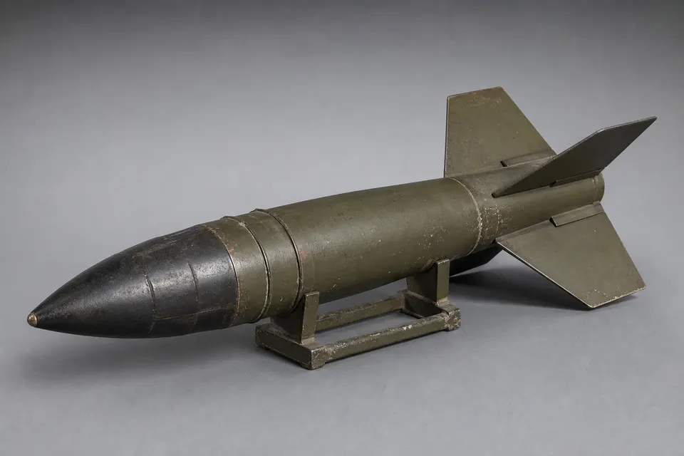 RS-132 航空火箭弹 · 正面