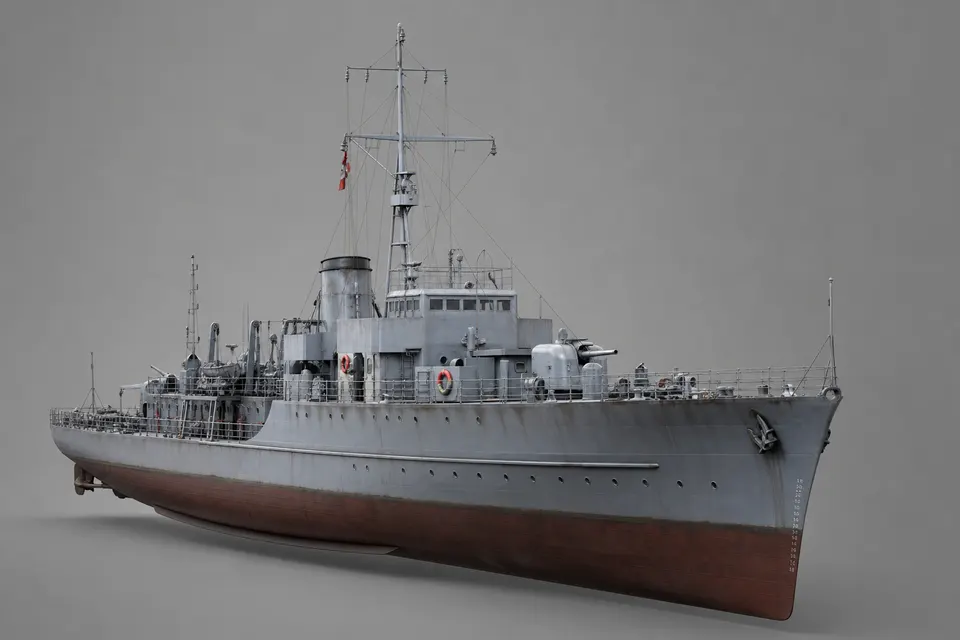 1935 型扫雷舰 · 正面