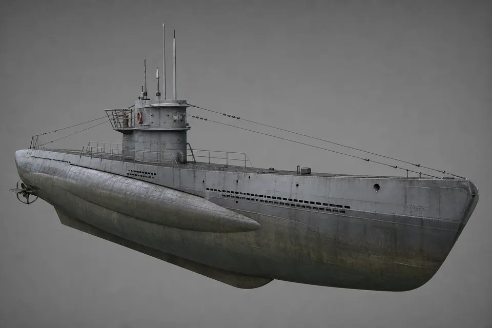IX 型 U 艇 · 正面