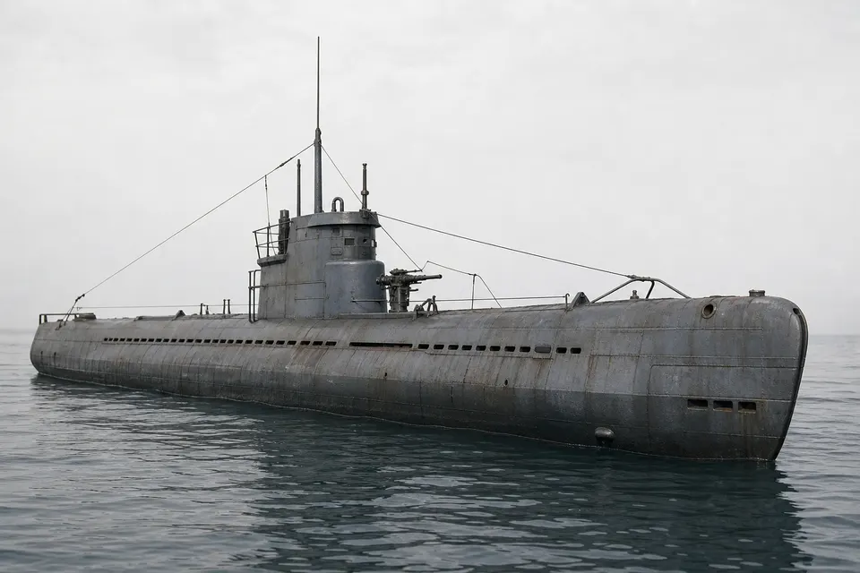 XXIII 型沿海 U 艇 · 正面
