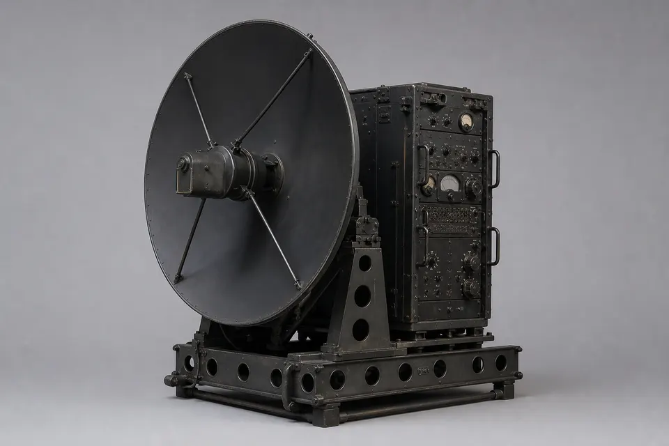 AI Mk VIII 空载雷达 · 正面