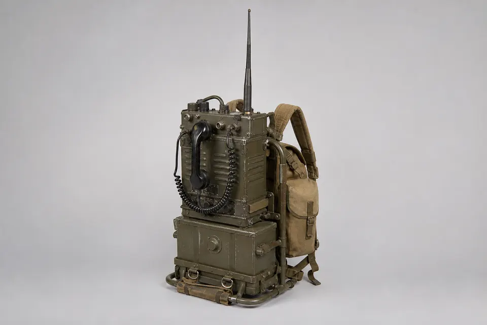 SCR-300 背负式无线电台 · 正面