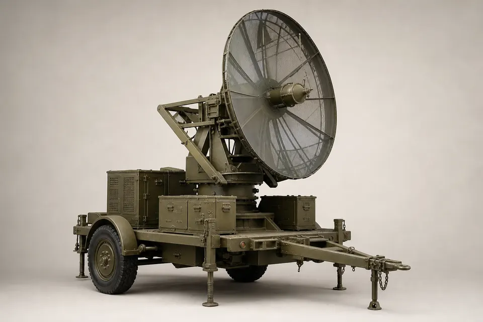 SCR-584 炮瞄雷达 · 正面