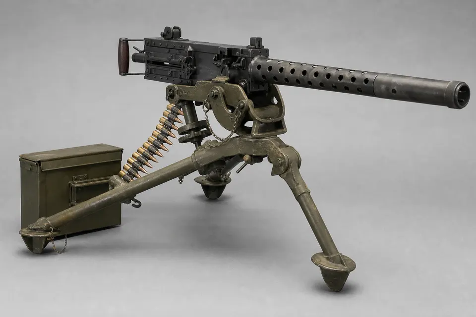 勃朗宁 M2HB 重机枪 · 正面