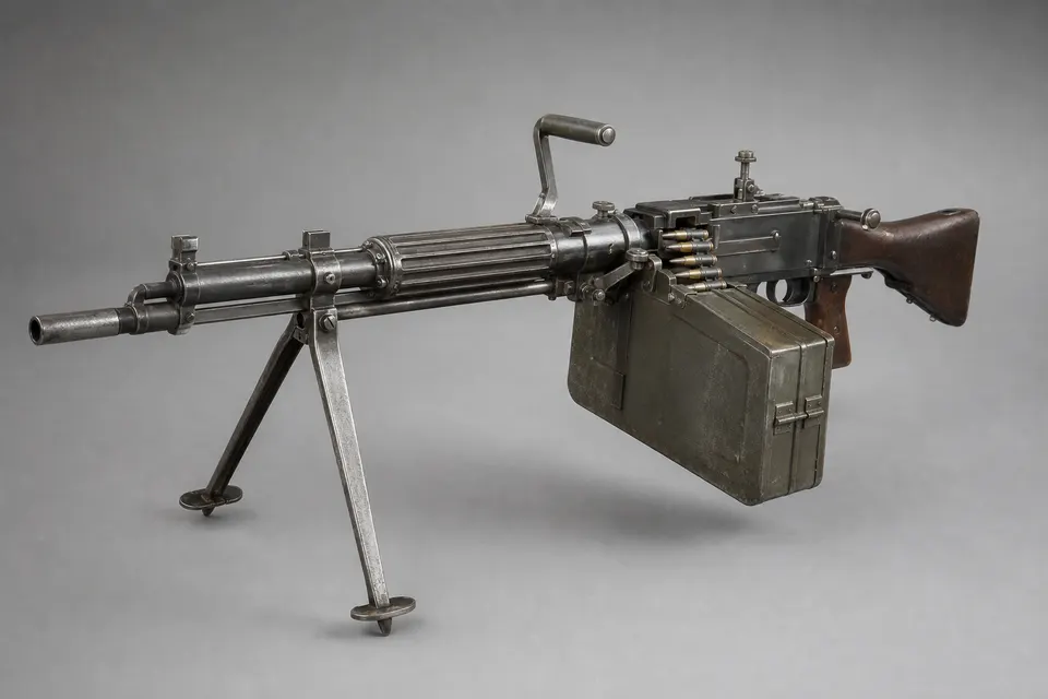 FN M1930 轻机枪（中国） · 正面