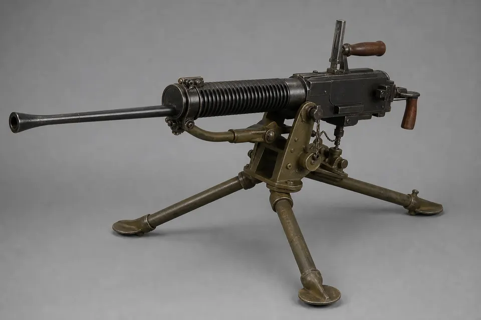 霍奇基斯 M1914 机枪 · 正面