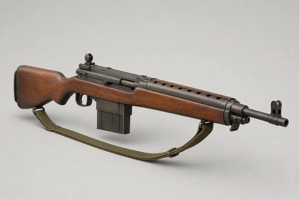 约翰逊 M1941 步枪 · 正面