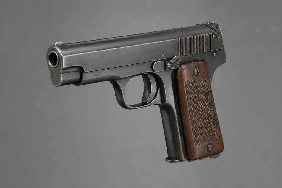 孔斯贝格 M1914 手枪 · 正面