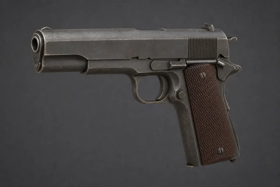 M1911A1 手枪 · 正面