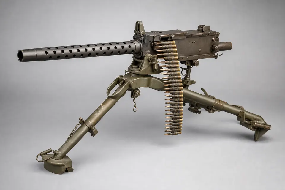 M1919 布朗宁机枪 · 正面
