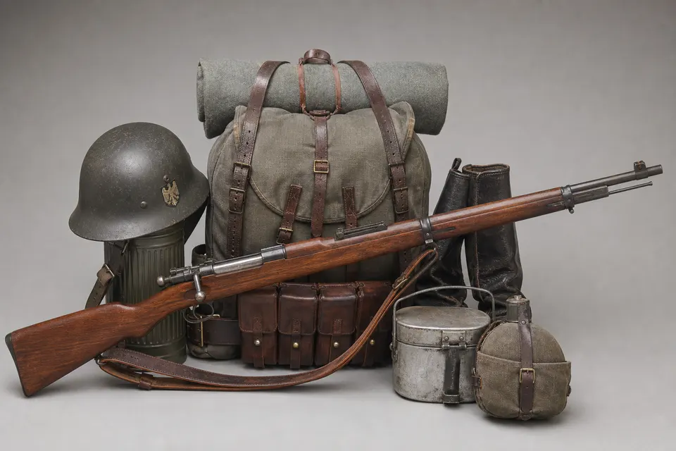 曼利夏 M95 步枪 · 正面