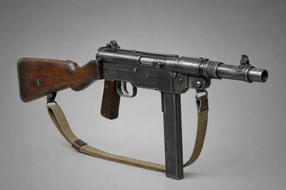 MAS-38 冲锋枪 · 正面