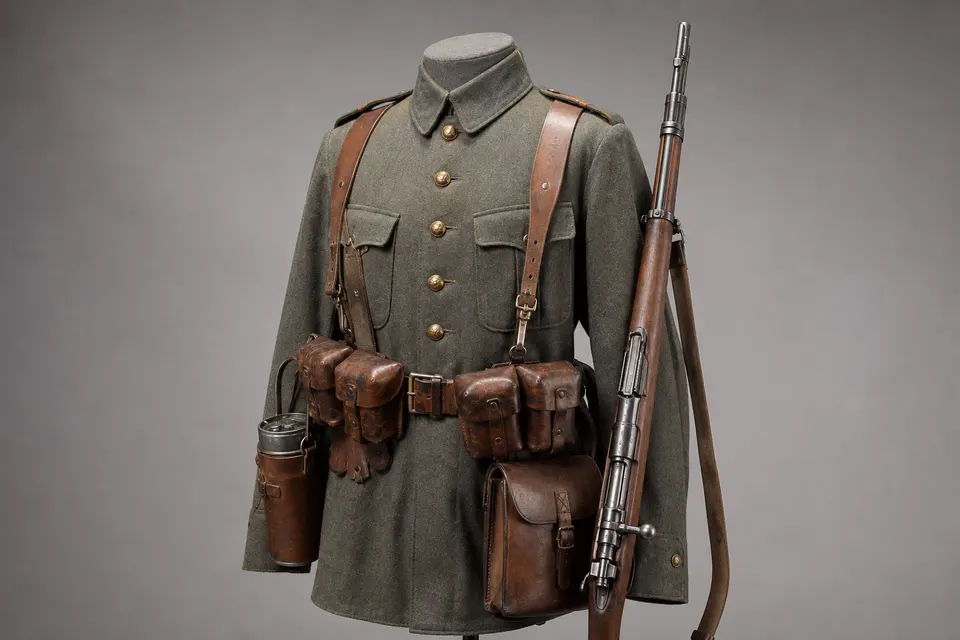 毛瑟 M1889（比利时） · 正面