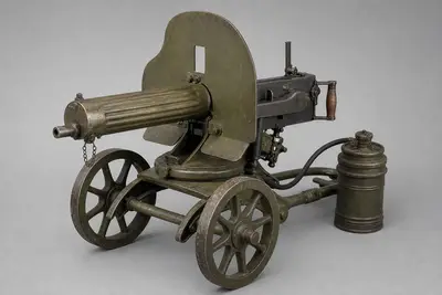 马克沁 PM1910 水冷机枪
