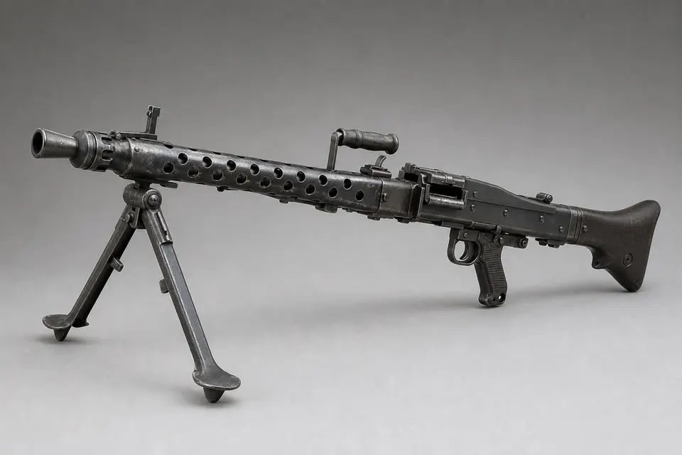 MG42 通用机枪 · 正面