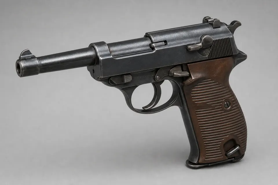 瓦尔特 P38 手枪 · 正面