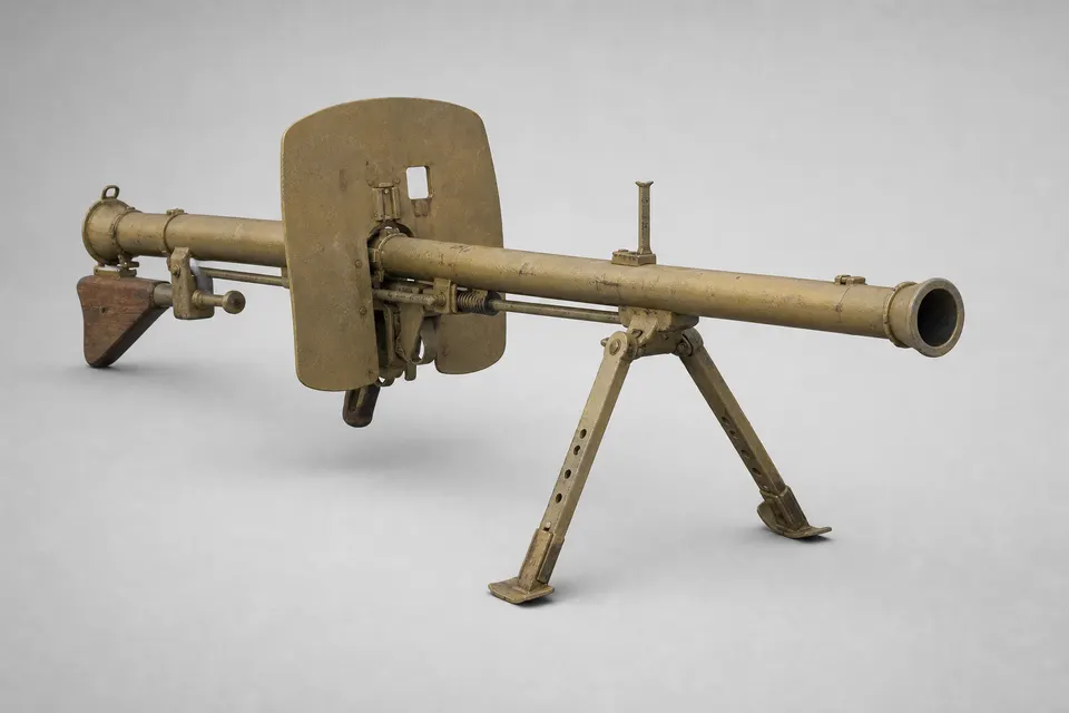 PzB 39 反坦克枪 · 正面