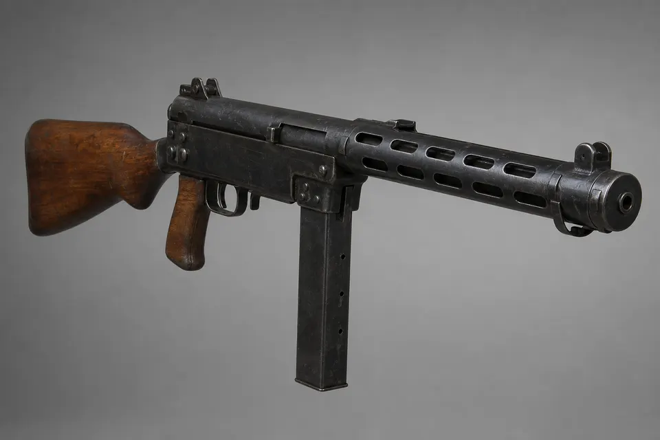 PPS-43 冲锋枪 · 正面