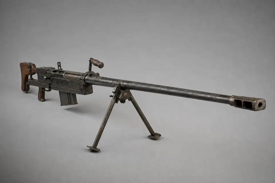 PTRS-41 反坦克枪 · 正面