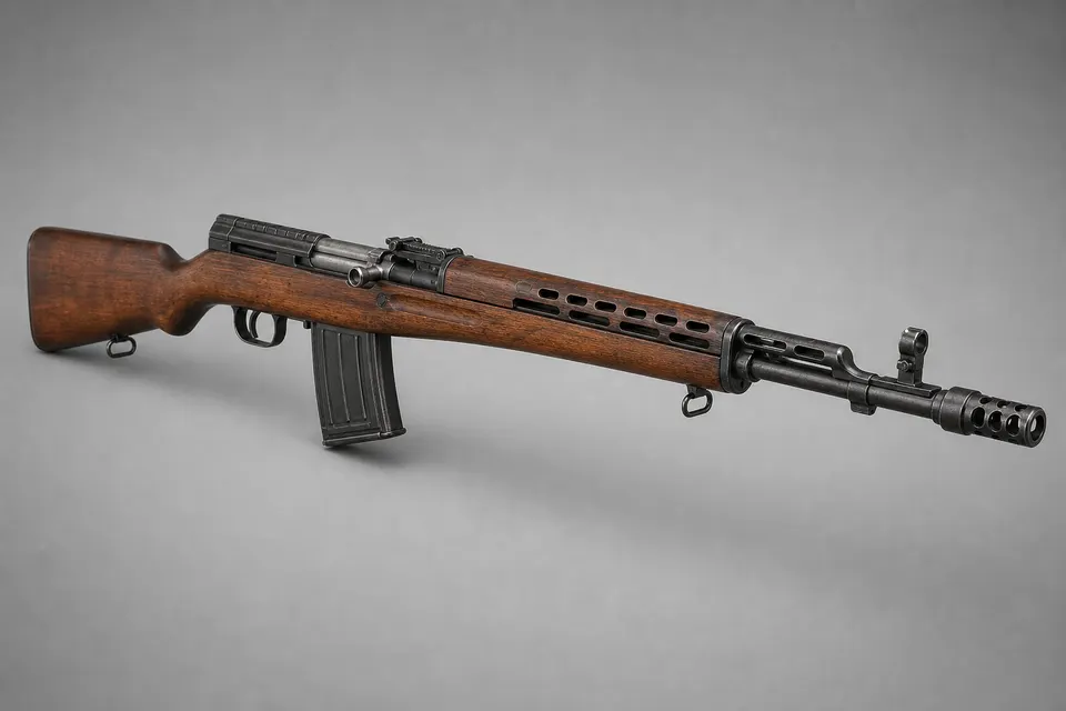 SVT-40 步枪 · 正面