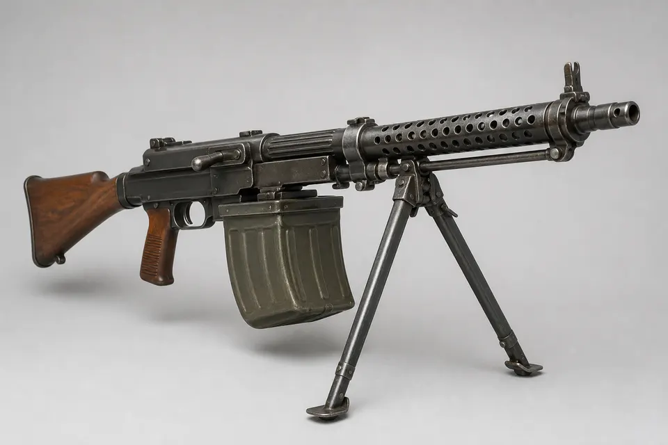 ZB-26 轻机枪 · 正面
