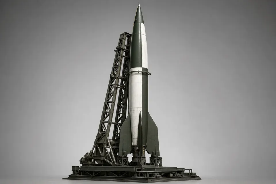 V-2 弹道导弹 · 正面