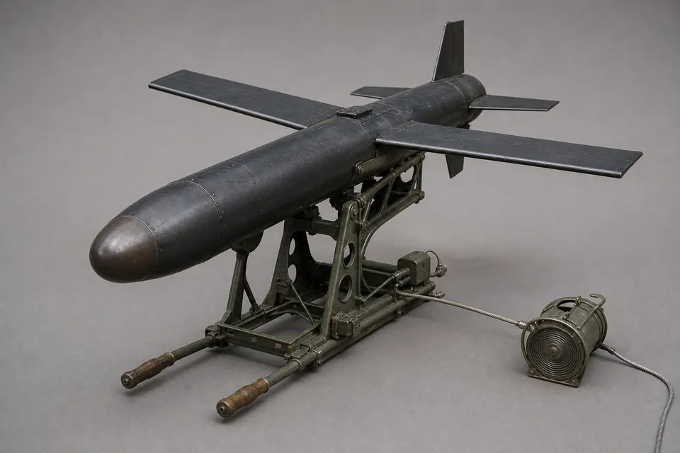 X-7「红帽」反坦克导弹 · 正面